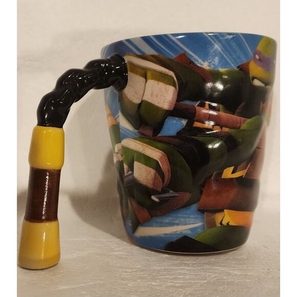 RARE 2015 Exclusive Sea World Australia Nickelodeon Viacom Ninja Turtles Mug - Picture 5 of 8